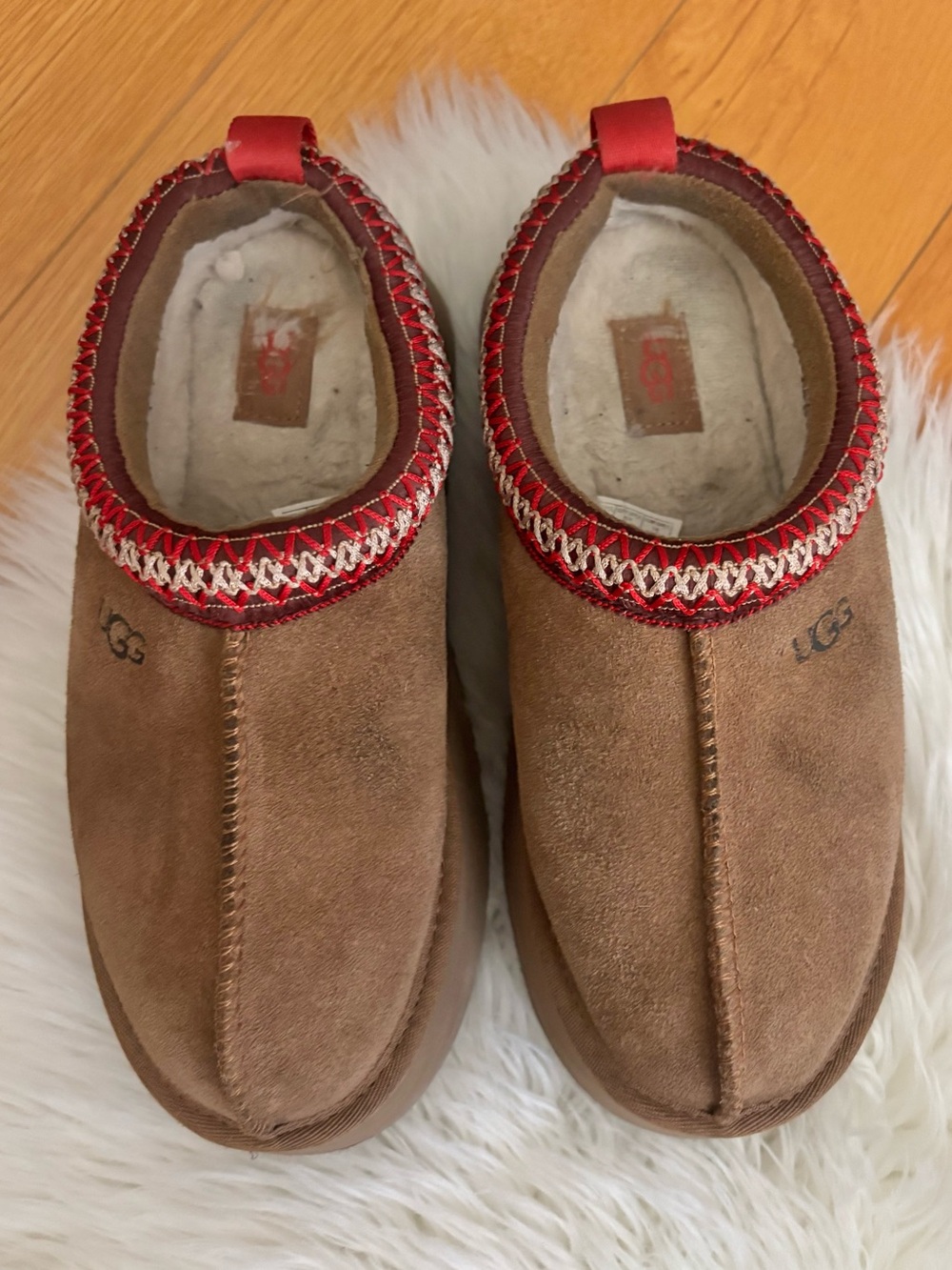 Ugg Tazz Slipper Chestnut Suede - Picture 2 of 9